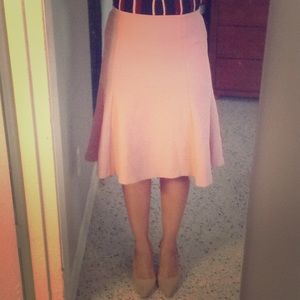 Anntaylor rose skirt knee length